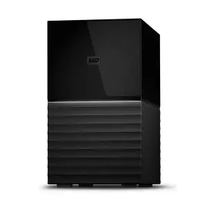 External HDD|WESTERN DIGITAL|My Book Duo|24TB|USB 3.0|USB 3.1|Drives 2|Black|WDBFBE0240JBK-EESN