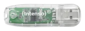 MEMORY DRIVE FLASH USB2 32GB/TRANSPARENT 3502480 INTENSO