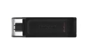 MEMORY DRIVE FLASH USB-C 64GB/DT70/64GB KINGSTON