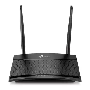 Wireless Router|TP-LINK|TL-MR100|Wi-Fi 4 (802.11n)|Data speed 300 Mbit/s|Ethernet WAN Yes|SIM card slot Yes|WAN connection type RJ-45|Ethernet LAN Yes|3G Yes|4G Yes|2xLAN ports|TL-MR100