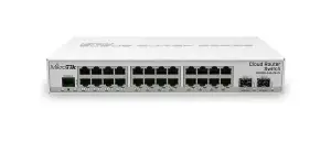 Switch|MIKROTIK|CRS326-24G-2S+IN|Switch type Managed|24xRJ-45 ports|RJ-45 Ports Type Gigabit Ethernet (10/100/1000)|2xSFP+ module slots quantity|10G support Yes|Power over Ethernet (PoE) Yes|CRS326-24G-2S+IN