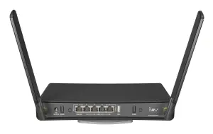 Wireless Router|MIKROTIK|Wireless Access Point|1200 Mbps|IEEE 802.3ac|USB 2.0|1 WAN|4x10/100/1000M|RBD53IG-5HACD2HND