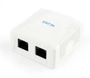 CABLE ACC MOUNT BOX 2XCAT5E/NCAC-2U5E-01 GEMBIRD