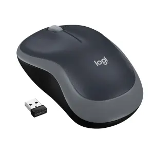 MOUSE USB OPTICAL WRL M185/SWIFT GREY 910-002235 LOGITECH