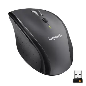 MOUSE USB LASER WRL M705/BLACK 910-006034 LOGITECH