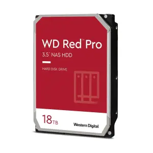 HDD|WESTERN DIGITAL|Red Pro|18TB|SATA 3.0|512 MB|7200 rpm|3,5"|WD181KFGX
