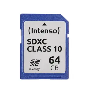 MEMORY SDXC 64GB C10/3411490 INTENSO