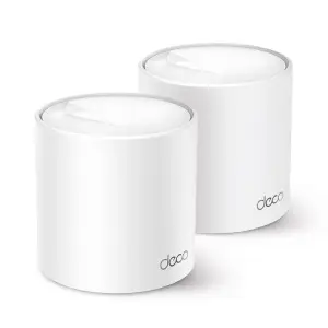 Wireless Router|TP-LINK|Wireless Router|2-pack|5400 Mbps|Mesh|IEEE 802.11a|IEEE 802.11n|IEEE 802.11ac|IEEE 802.11ax|2x10/100/1000M|DECOX60(2-PACK)