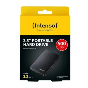 External HDD|INTENSO|500GB|USB 3.0|Colour Black|6021530