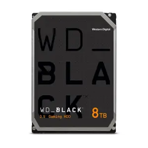 HDD|WESTERN DIGITAL|Black|8TB|SATA|256 MB|7200 rpm|3,5"|WD8001FZBX