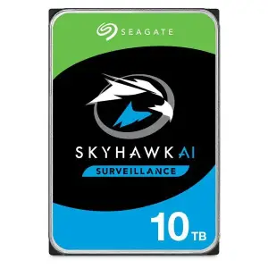 HDD|SEAGATE|SkyHawk|10TB|SATA 3.0|256 MB|7200 rpm|3,5"|ST10000VE001