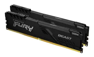 MEMORY DIMM 16GB PC25600 DDR4/KIT2 KF432C16BBK2/16 KINGSTON