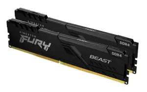 MEMORY DIMM 16GB PC28800 DDR4/KIT2 KF436C17BBK2/16 KINGSTON