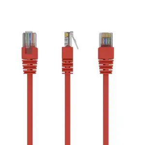 PATCH CABLE CAT5E UTP 1M/RED PP12-1M/R GEMBIRD