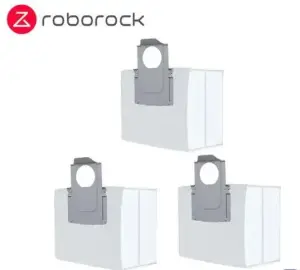 Vacuum Cleaner Accessory|ROBOROCK|Disposable Dust Bag 3pcs|White|For OC0/Q70+/Q70 Max+/OC5/Q75+/Q75 Max+/Q55+/O35/S75 MaxV Ultra/S70 Pro Ultra/S80 Pro Ultra/S85 Pro Ultra/OC0-D/S80+/Q80 Max+/OC5-D/S85+/Q85 Max+/Q55 Pro+/S70 Max Ultra/S75 Max Ultra/Q55 Max