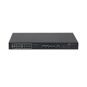 Switch|DAHUA|Type L2|Desktop/pedestal|90 Watts|PFS4218-16ET-240-V3