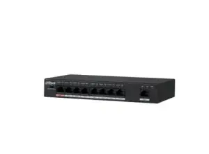 Switch|DAHUA|Type L2|Desktop/pedestal|Rack|1x10Base-T / 100Base-TX / 1000Base-T|PoE ports 8|96 Watts|DH-PFS3009-8ET1GT-96-V2