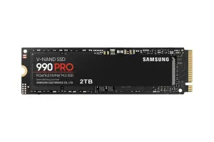 SSD|SAMSUNG|990 PRO|2TB|M.2|PCIE|NVMe|MLC|Write speed 6900 MBytes/sec|Read speed 7450 MBytes/sec|2.3mm|TBW 1200 TB|MTBF 1500000 hours|MZ-V9P2T0BW