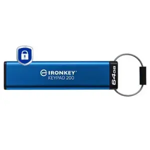 MEMORY DRIVE FLASH USB3.2/64GB IKKP200/64GB KINGSTON