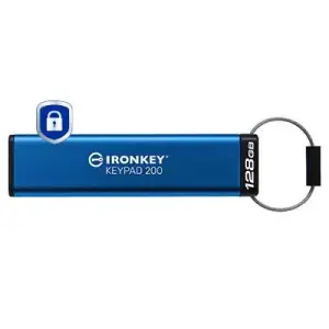 MEMORY DRIVE FLASH USB3.2/128GB IKKP200/128GB KINGSTON