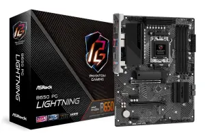 Mainboard|ASROCK|AMD B650|SAM5|ATX|Memory DDR5|Memory slots 4|2xPCI-Express 4.0 1x|2xPCI-Express 4.0 16x|3xM.2|1xHDMI|1xAudio-In|1xAudio-Out|1xMicrophone|4xUSB 2.0|7xUSB 3.2|2xUSB-C|1xRJ45|B650PGLIGHTNING