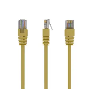 PATCH CABLE CAT5E UTP 5M/YELLOW PP12-5M/Y GEMBIRD