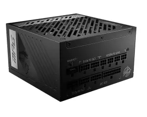 Power Supply|MSI|1000 Watts|Efficiency 80 PLUS GOLD|PFC Active|MPGA1000GPCIE5