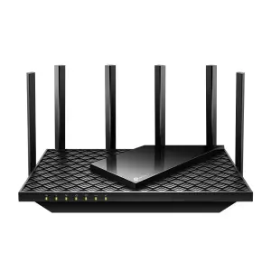 Wireless Router|TP-LINK|Wireless Router|5400 Mbps|Wi-Fi 6|IEEE 802.11a|IEEE 802.11 b/g|IEEE 802.11n|IEEE 802.11ac|IEEE 802.11ax|USB 3.0|3x10/100/1000M|1x2.5GbE|LAN \ WAN ports 1|Number of antennas 6|ARCHERAX72PRO