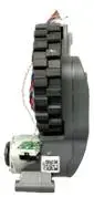 Vacuum Cleaner Accessory|ROBOROCK|Right Anti-skid Wheel|For Q5/Q7/Q7 Max/S7 MaxV/S7 Max Ultra/Qrevo/Qrevo MaxV|9.01.1319