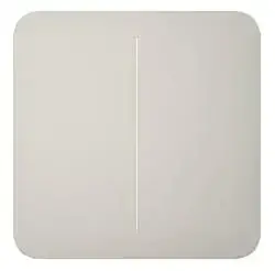 SMART SOLOBUTTON 2GANG/OYSTER 46020 AJAX