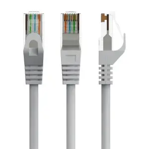 PATCH CABLE CAT6 UTP 0.25M/GREY PP6U-0.25M GEMBIRD