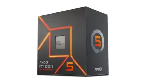 CPU|AMD|Desktop|Ryzen 5|7600|Raphael AM5|3800 MHz|Cores 6|32MB|Socket SAM5|65 Watts|GPU Radeon|BOX|100-100001015BOX