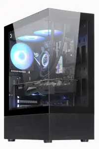 Case|GOLDEN TIGER|Supported motherboard form factors ATX/micro ATX|Black|Midi Tower|Raider DK-6|RAIDERDK6