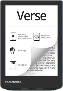 E-Reader|POCKETBOOK|Verse|6"|1024x758|1xUSB-C|Micro SD|Wireless LAN|Blue|PB629-2-WW