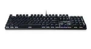 KEYBOARD GS101 BLACK/SILVER/MRGS101-UK MEDIARANGE