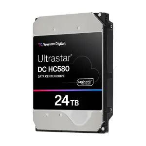 HDD|WESTERN DIGITAL ULTRASTAR|Ultrastar DC HC580|24TB|SATA|512 MB|7200 rpm|3,5"|0F62796