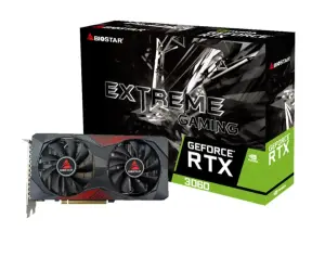 Graphics Card|BIOSTAR|NVIDIA GeForce RTX 3060|12 GB|GDDR6|192 bit|PCIE 4.0 16x|GPU 1320 MHz|Dual Slot Fansink|1xHDMI|3xDisplayPort|VN3606RML9