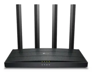 Wireless Router|TP-LINK|Wireless Router|1500 Mbps|Wi-Fi 6|1 WAN|3x10/100/1000M|Number of antennas 4|ARCHERAX17