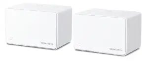 Wireless Router|MERCUSYS|Wireless Router|2-pack|3000 Mbps|Mesh|3x10/100/1000M|HALOH80X(2-PACK)