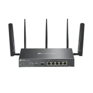 Wireless Router|TP-LINK|Omada 4G+ Cat6 AX3000 Gigabit VPN Router|Wi-Fi 6 (802.11ax)|Data speed 2402 Mbit/s|Ethernet WAN Yes|SIM card slot Yes|Ethernet LAN Yes|5xLAN ports|ER706W-4G