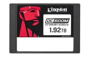 SSD|KINGSTON|DC600M|1920 GB|Serial ATA III|3504xTBW rating|MTBF 2000000 h|Read speed 560 MB/s|Write speed 530 MB/s|2.5"|SEDC600M/1920G