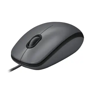 MOUSE USB OPTICAL M100/BLACK 910-006652 LOGITECH