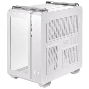 Case|ASUS|TUF Gaming GT502|MidiTower|Case product features Transparent panel|Not included|ATX|MicroATX|MiniITX|Colour White|GAMGT502PLUS/TGARGBWH