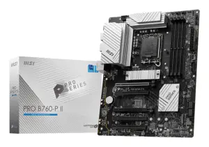 Mainboard|MSI|Intel B760 Express|LGA1700|Memory DDR5|Memory slots 4|5xPCI-Express 5.0 16x|2xM.2|1xHDMI|1xDisplayPort|2xUSB 2.0|2xUSB 3.2|1xUSB-C|1xOptical S/PDIF|1xRJ45|5xAudio port|PROB760-PII