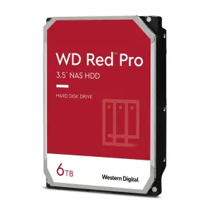 HDD|WESTERN DIGITAL|Red Pro|6TB|SATA 3.0|256 MB|7200 rpm|3,5"|WD6005FFBX