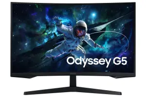 LCD Monitor|SAMSUNG|Odyssey G5|32"|Gaming/Curved|Height adjustable|Matte|Panel VA|2560x1440|16:9|165 Hz|1 ms|Colour Black|LS32CG552EUXEN