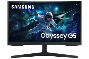 LCD Monitor|SAMSUNG|LS27CG552EUXEN|27"|Gaming/Curved|Panel VA|2560x1440|16:9|165 Hz|Matte|1 ms|Height adjustable|Colour Black|LS27CG552EUXEN