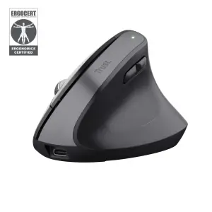 MOUSE USB OPTICAL WRL BAYO+/ERGONOMIC BLK 25146 TRUST