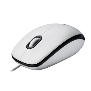 MOUSE USB OPTICAL M100/WHITE 910-006764 LOGITECH