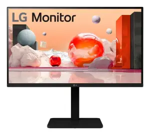 LCD Monitor|LG|27"|Panel IPS|1920x1080|16:9|100Hz|Matte|Speakers|Swivel|Pivot|Height adjustable|Tilt|Colour Black|27BA550-B